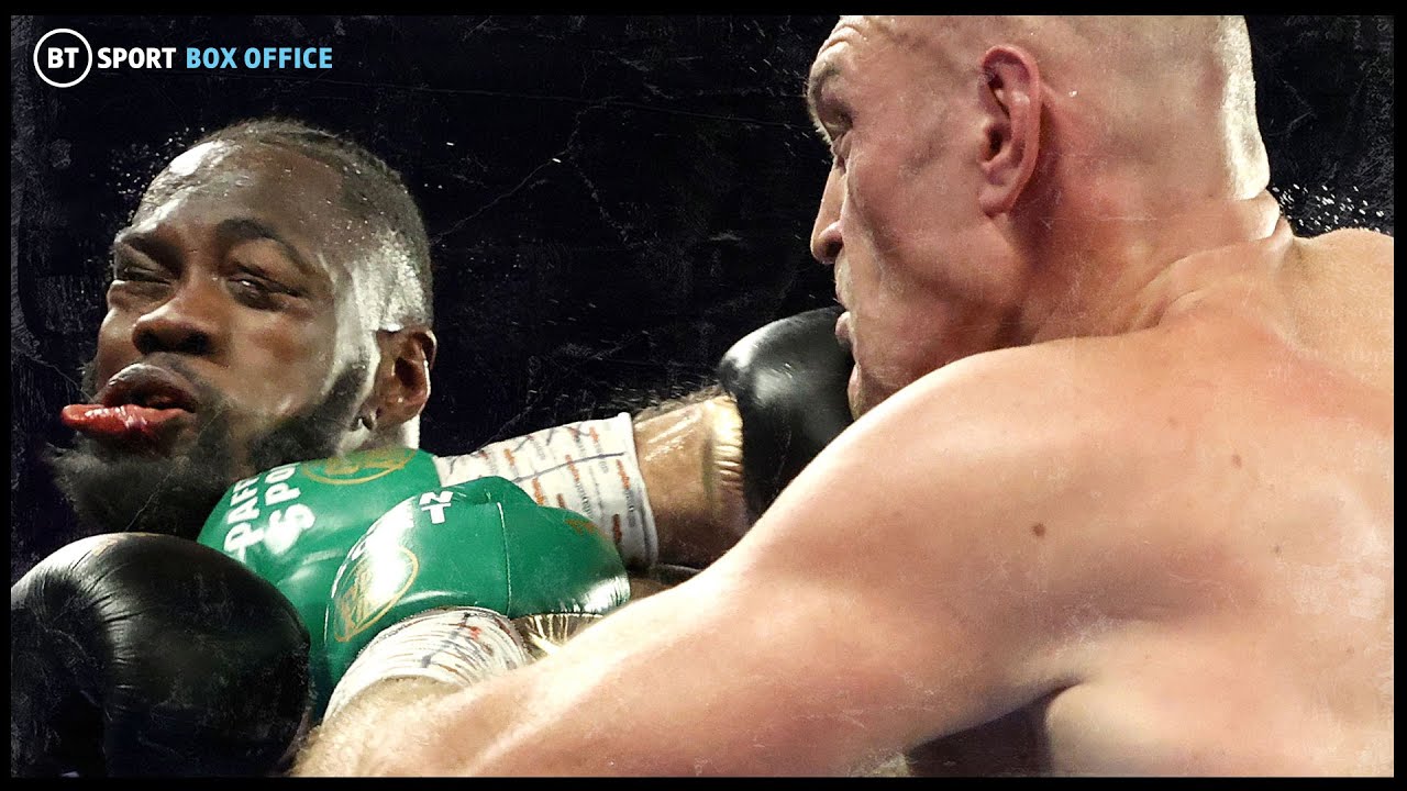 Every single punch Tyson Fury landed against Deontay Wilder in their rematch