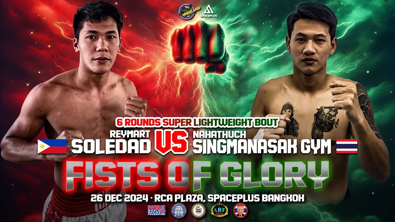 Reymart Soledad ЁЯЗ╡ЁЯЗн VS Nahathuch Singmanasak Gym ЁЯЗ╣ЁЯЗн | December 26, 2024