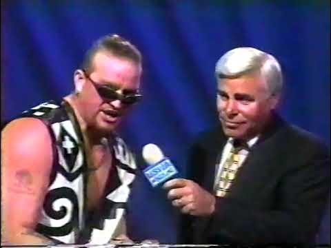 USWA TV 9/21/1996: Jerry 'the King' Lawler w/Scott Bowden vs. Steven Dunn! Plus: Miss Texas vs Luna background