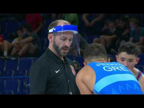 1/8 GR - 63 kg: D. ASKERBAY (KAZ) v. I. PETKOS (GRE)