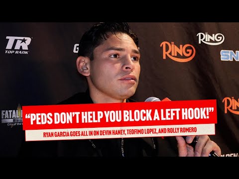 "PEDs Don't Help You Block A Left Hook!" Ryan Garcia Wasn't Fond Of Devin Haney Rematch