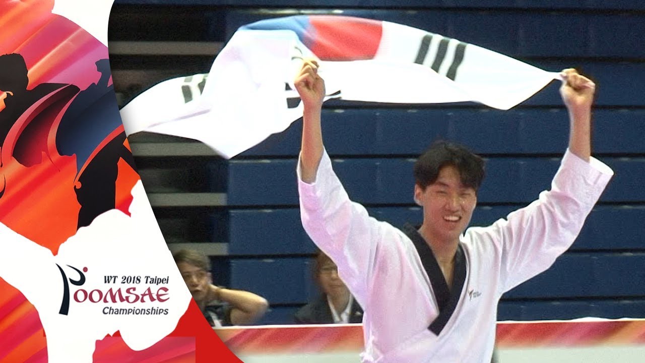Recognized Poomsae Individual Male Under 30 Final, TPE vs KOR