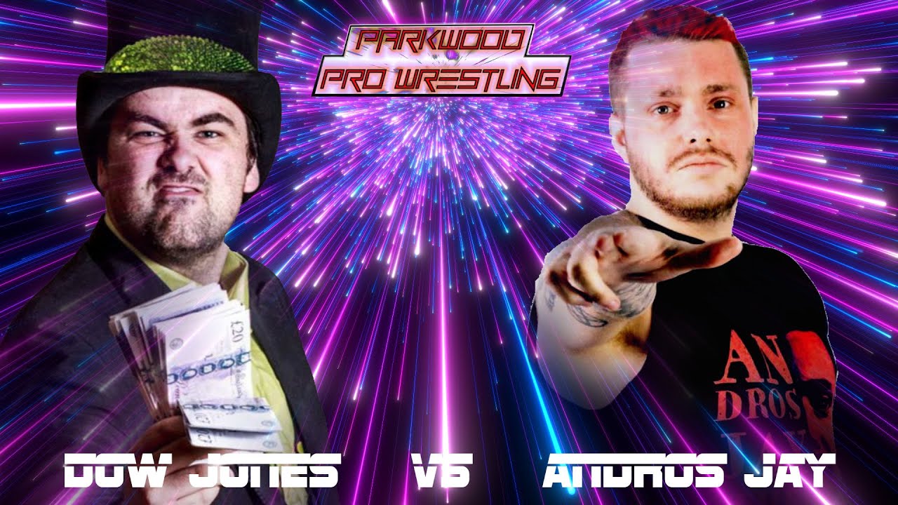 UKPW: FULL MATCH - Dow Jones vs Andros Jay background