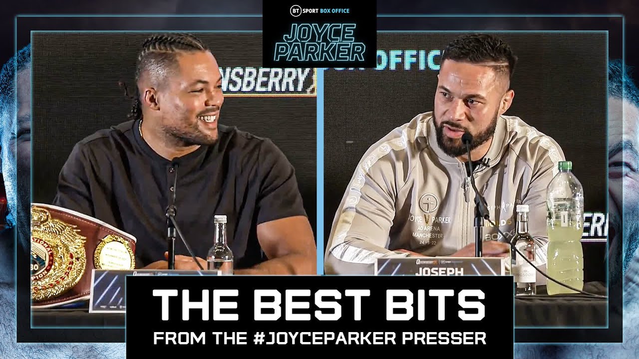 The best bits from the Joe Joyce vs Joseph Parker Press Conference | #JoyceParker | BT Sport Boxing