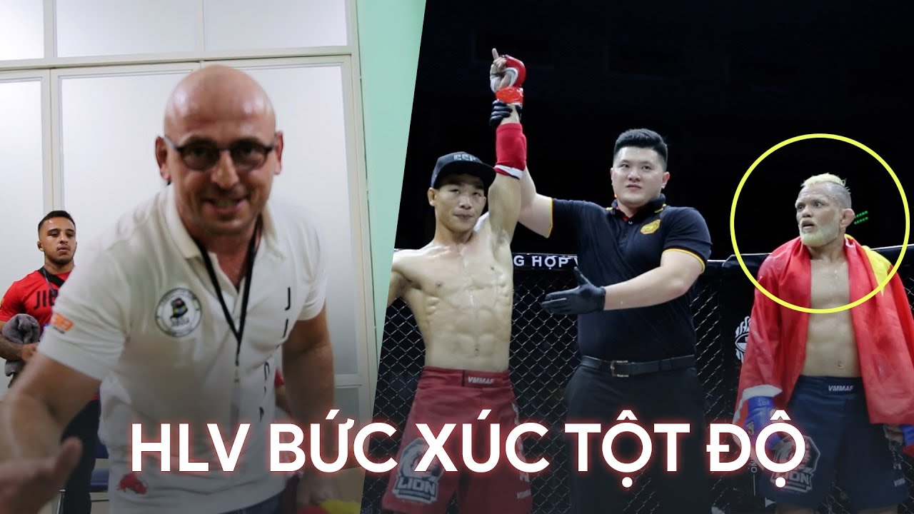 HLV của Rebson Oliveira BỨC XÚC TỘT ĐỘ cho rằng đây là trận gian dối khi Trần Ngọc Lượng chiến thắng background