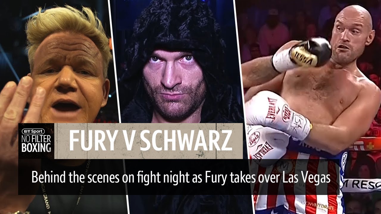 Fury v Schwarz behind the scenes on fight night | No Filter Boxing episode background