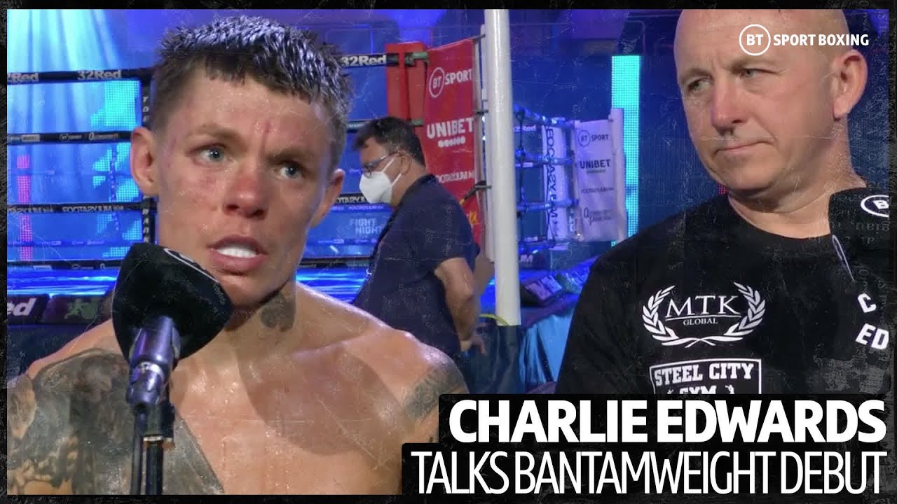"It was a bit weird!" Charlie Edwards reacts to win on bantamweight debut