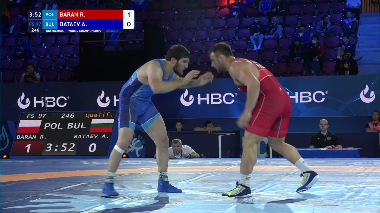 Qual. FS - 97 kg: R. BARAN (POL) v. A. BATAEV (BUL)