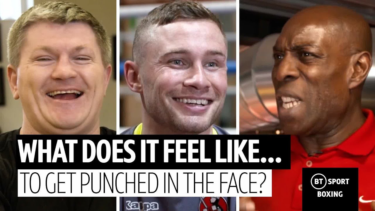 What does it feel like to get punched in the face? | Quickfire Questions background