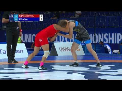 Qual. WW - 53 kg: A. SABYRBEK KYZ (KGZ) v. A. BULAVA (BLR)