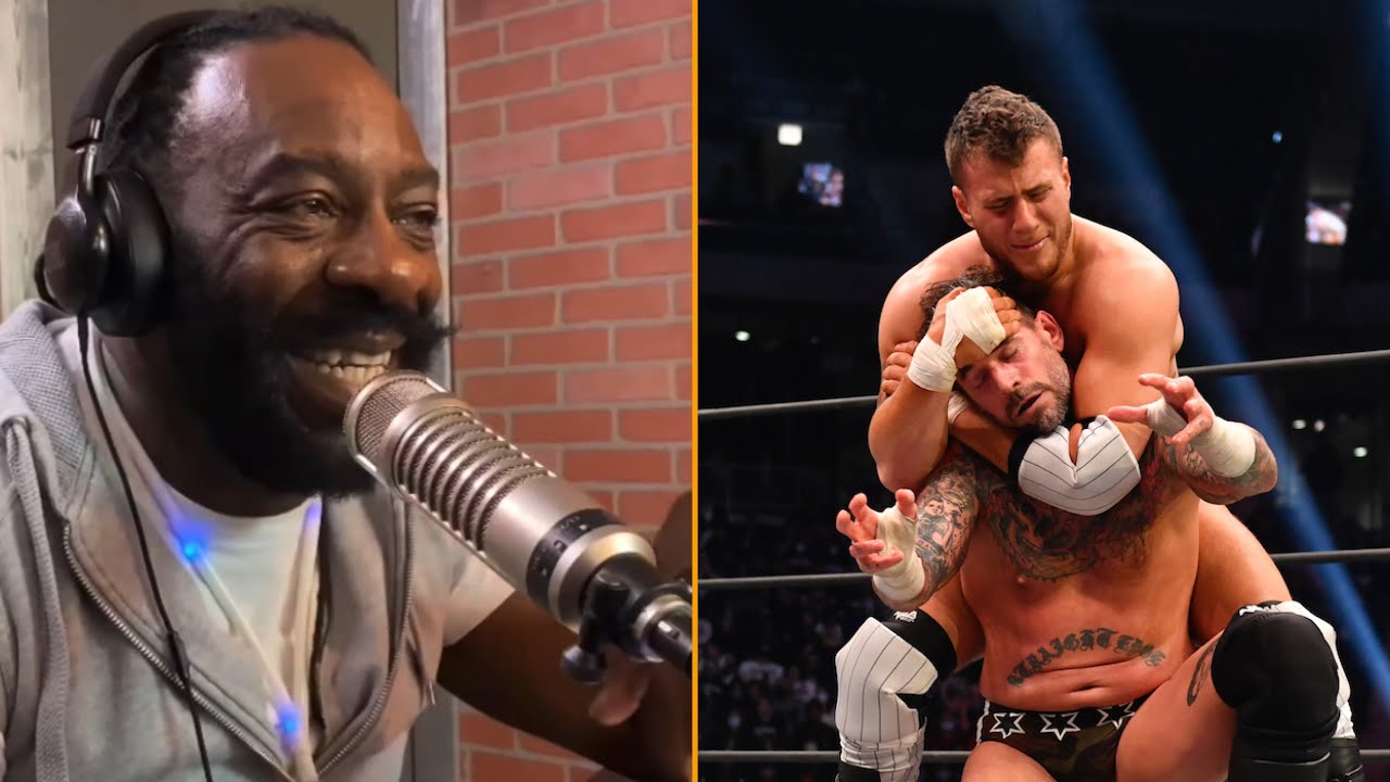 Booker T Talks CM Punk's First Loss in AEW background