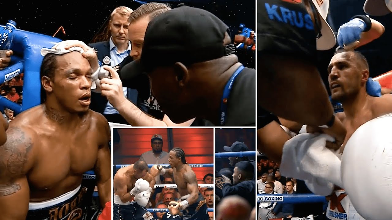 Corner Cam: What Tunde Ajayi said to Anthony Yarde during and in between rounds against Kovalev