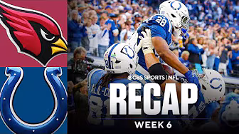 Colts complete 4th quarter comeback vs Cardinals, start 5-1 for first time since 2009 | Game Recap backdrop