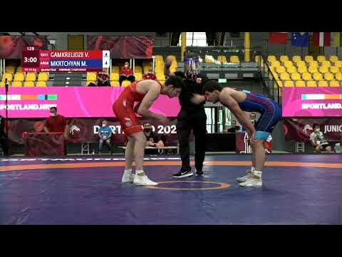 1/4 FS - 74 kg: V. GAMKRELIDZE (GEO) v. M. MKRTCHYAN (ARM)