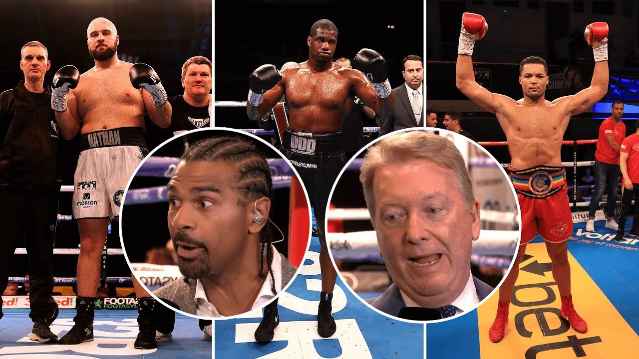 Debate: Who has the best chance of winning a world title out of Dubois, Joyce and Gorman? 🤔 background