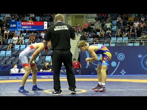 Qual. FS - 60 kg: R. KOLESNIK (ISR) v. D. SANDU (ROU)