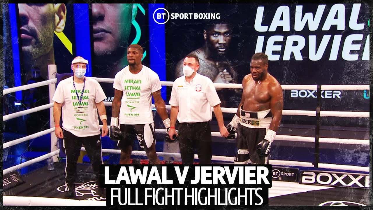Mikael Lawal v Ossie Jervier full fight highlights background