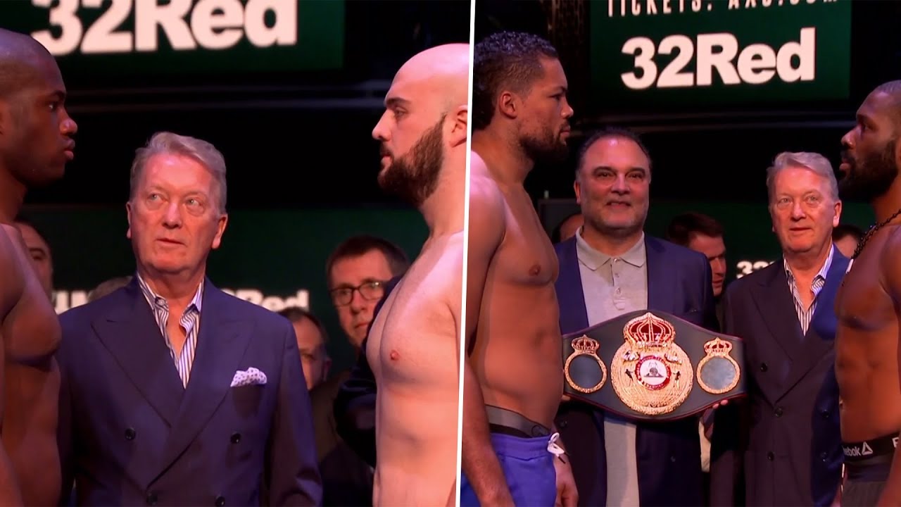 Final face offs! Daniel Dubois vs Nathan Gorman, Joe Joyce vs Bryant Jennings background