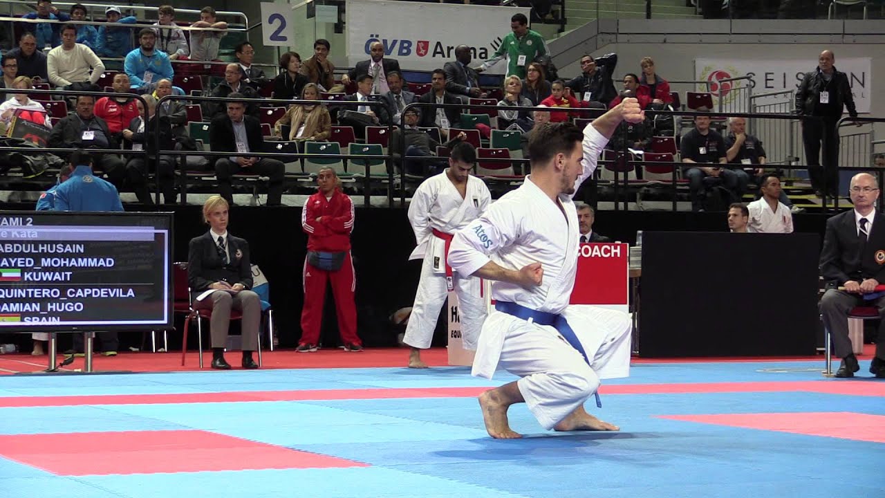 Damian QUINTERO of Spain - Male Kata 2014 World Karate Championships | WORLD KARATE FEDERATION