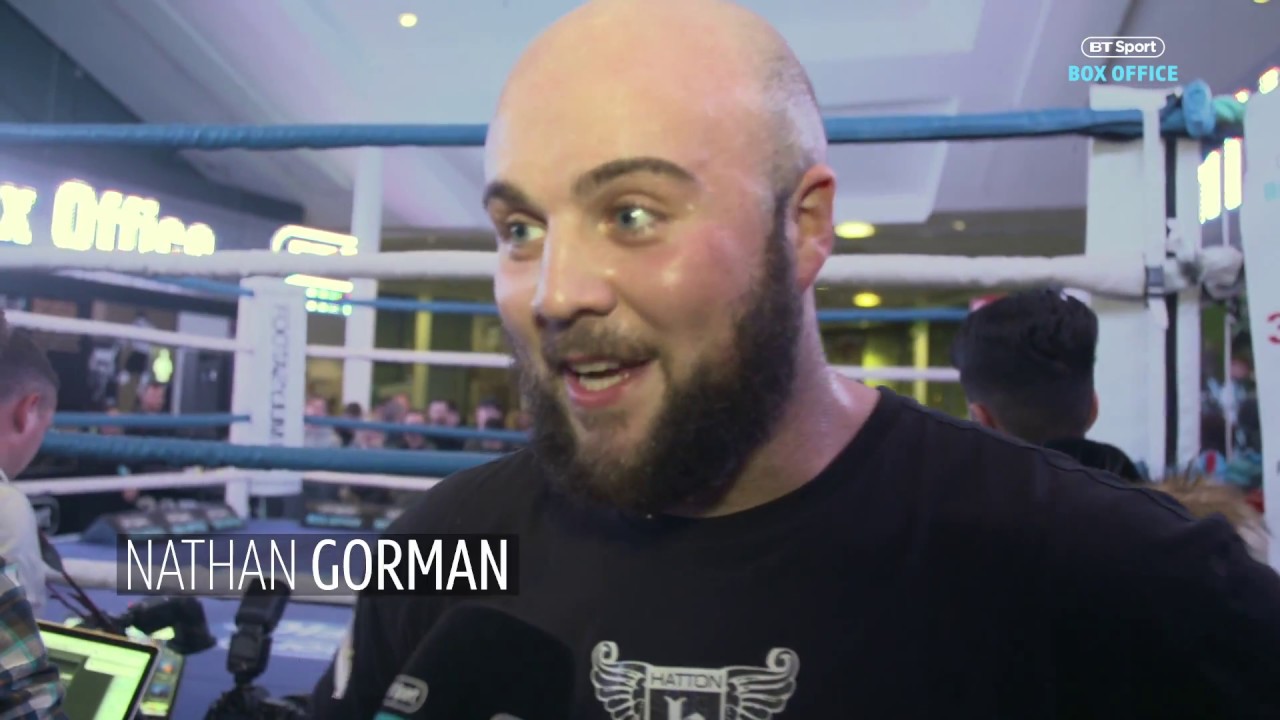 "I knocked him out in the first round!" ЁЯСА Nathan Gorman demolished the last giant he faced