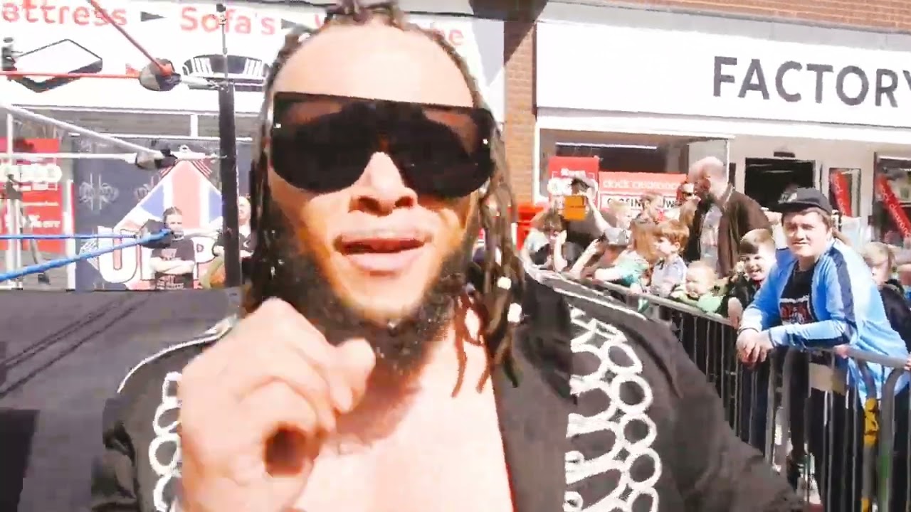 High Street of Rage (British Wrestling Highlights) background