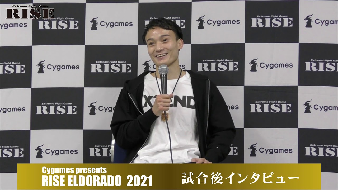 志朗 試合後インタビュー|2021.2.28【Cygames presents RISE ELDORADO 2021】