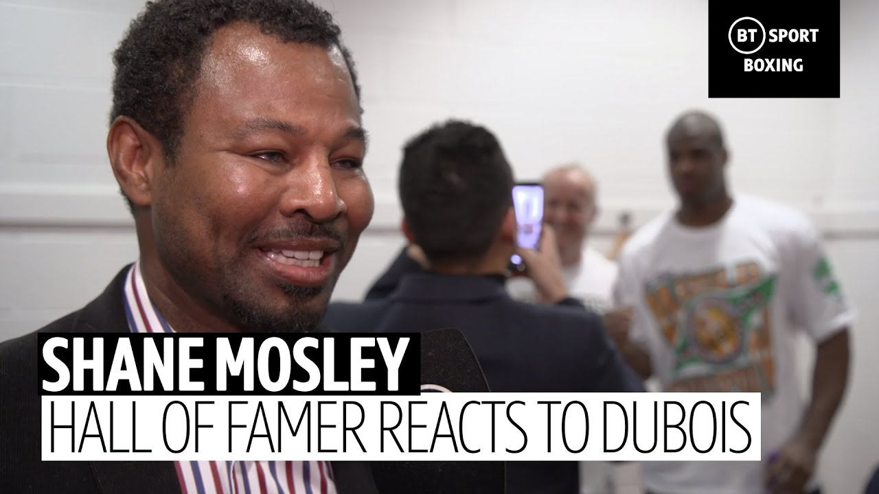 "He hasn't even reached his peak!" Shane Mosley predicts a big future for Daniel Dubois background