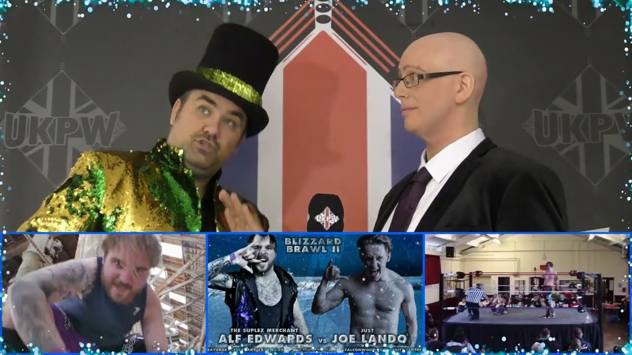 Event Centre - Episode 9 - Blizzard Brawl 2 - Alf Edwards VS Joe Lando