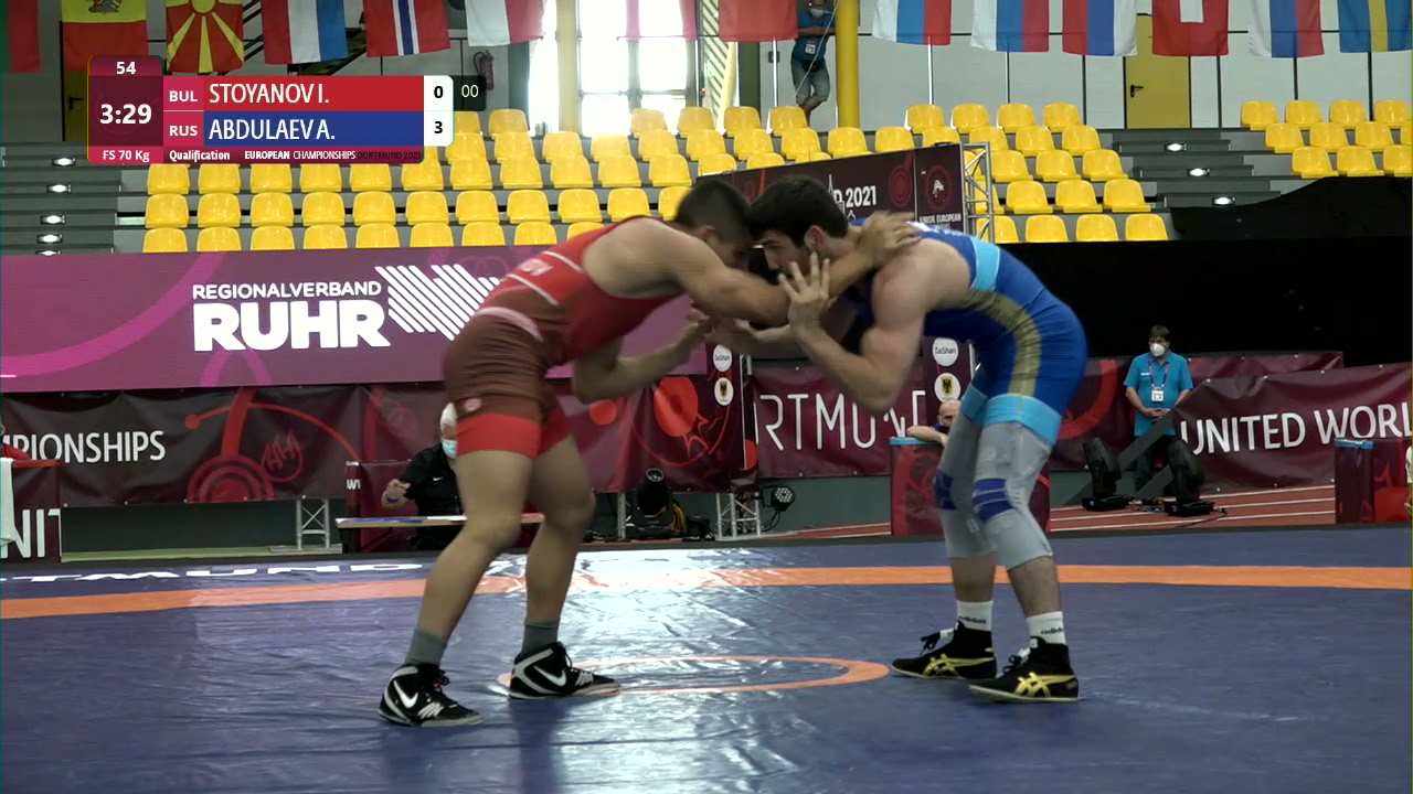 Qual. FS - 70 kg: I. STOYANOV (BUL) v. A. ABDULAEV (RUS)