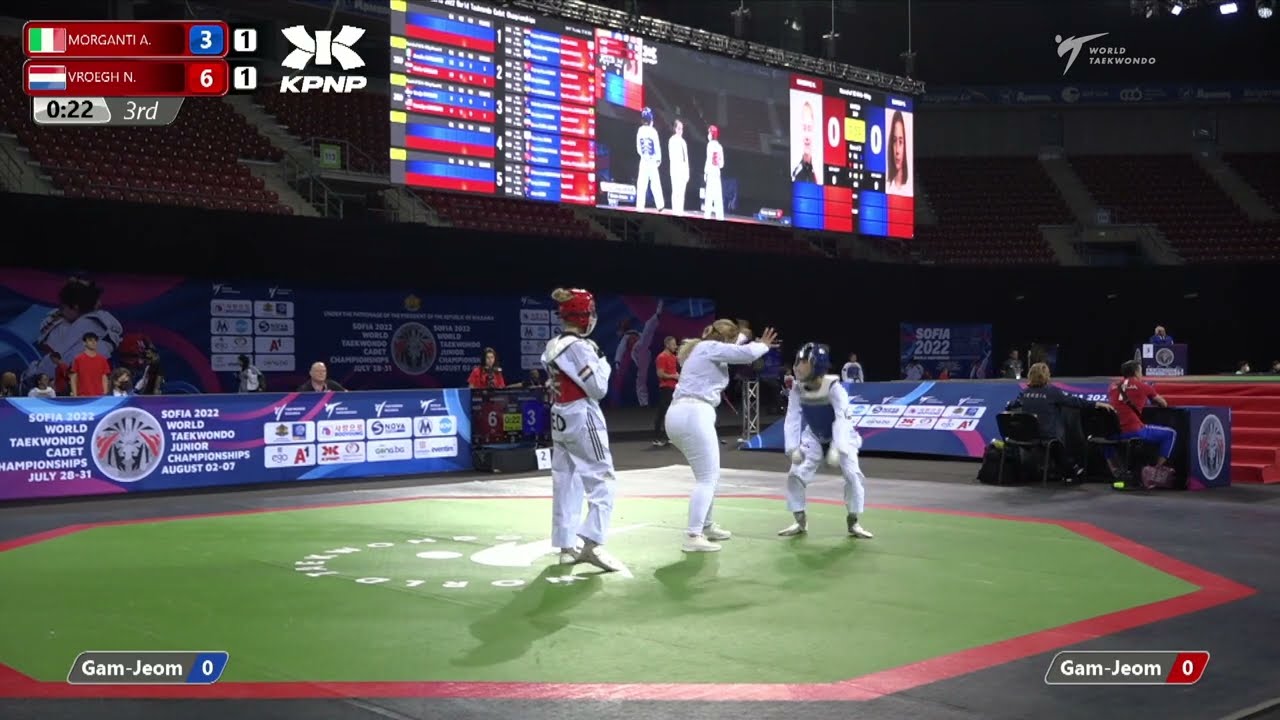 209 R32 Girls ‐51kg ITA MORGANTI Amalia NED VROEGH Nielle