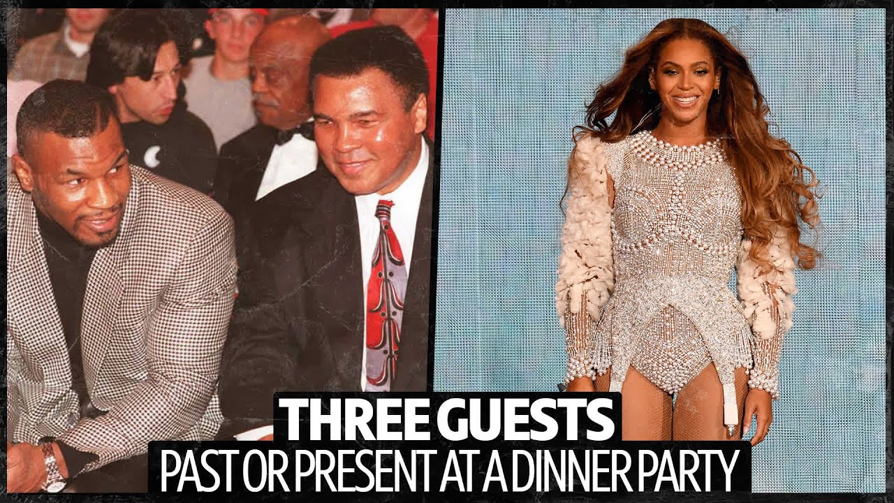 Muhammad Ali and Mike Tyson alongside Beyonce?! Boxers pick their top three dinner guests background