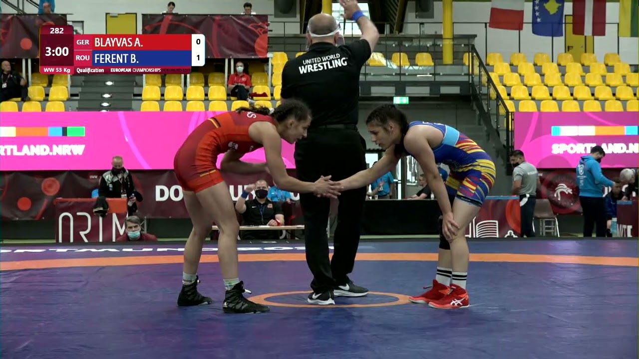 Qual. WW - 53 kg: A. BLAYVAS (GER) v. B. FERENT (ROU)