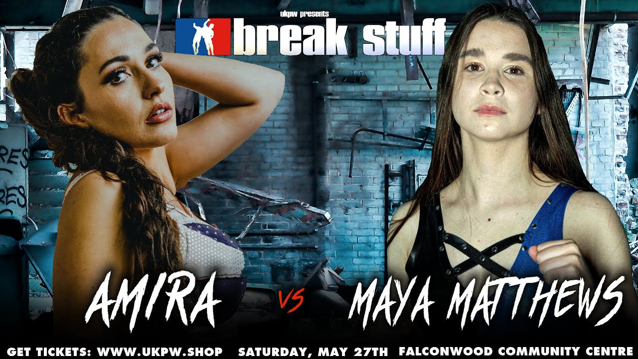 UKPW: FULL MATCH - Amira vs Maya Matthews background