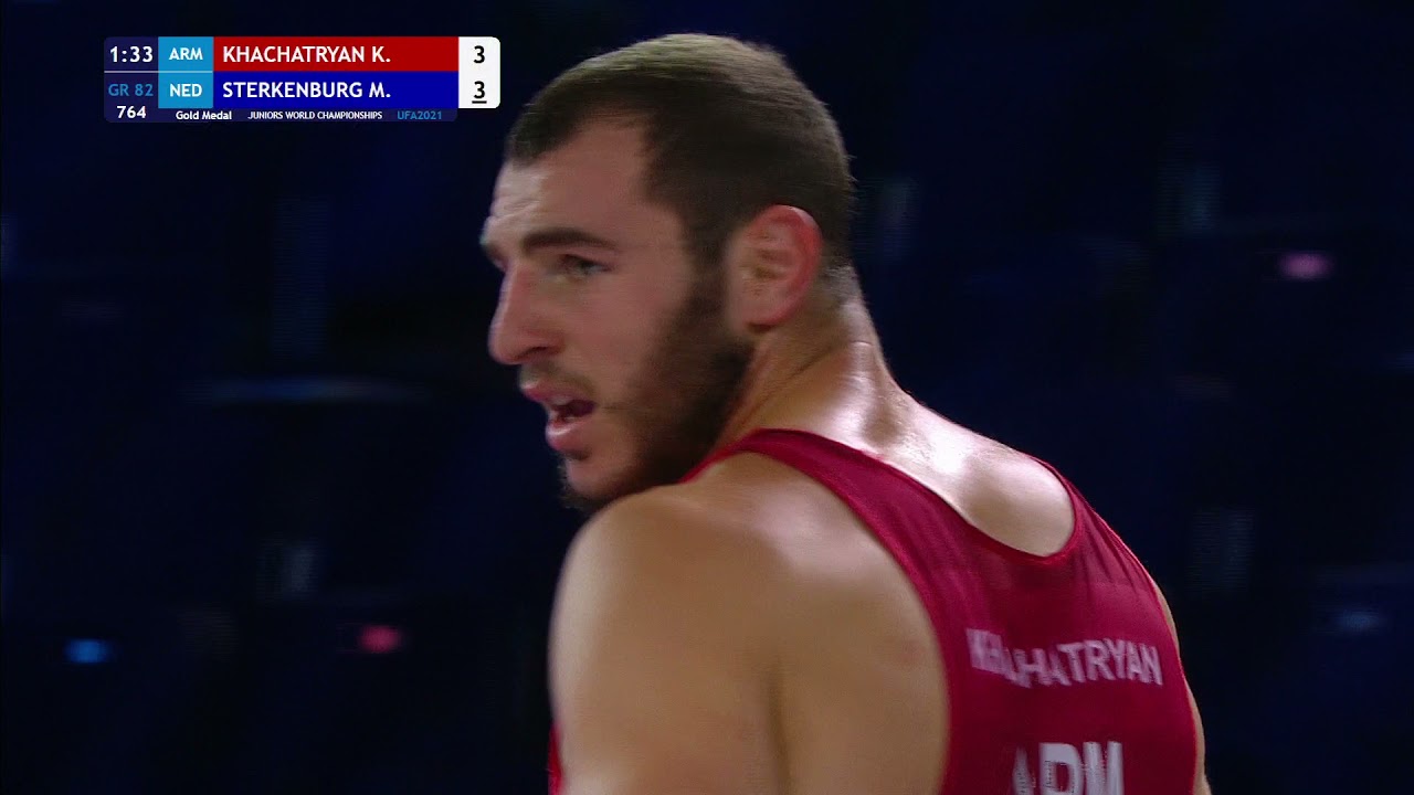 GOLD GR - 82 kg: K. KHACHATRYAN (ARM) v. M. STERKENBURG (NED)