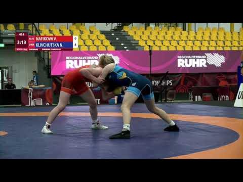 GOLD WW - 53 kg: V. NAFIKOVA (RUS) v. N. KLIVCHUTSKA (UKR)