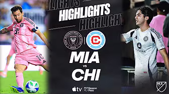 Inter Miami CF vs. Chicago Fire FC | Full Match Highlights | 8-Goal Thriller! background