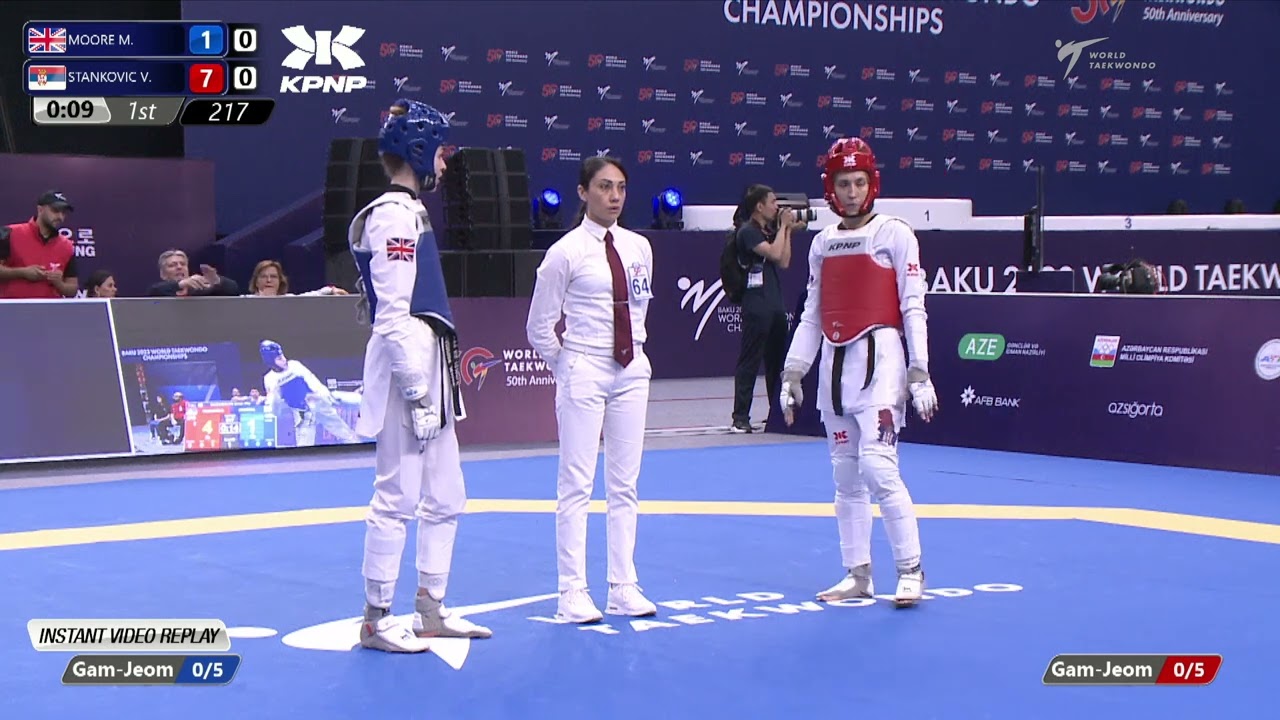 217 R32 Women 49kg GBR MOORE M SRB STANKOVIC V