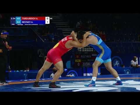 Repechage FS - 125 kg: A. TURDUBEKOV (KGZ) v. A. BESTAEV (RUS)