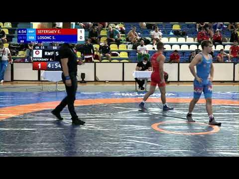 Round 5 GR - 55 kg: E. SEFERSAEV (RWF) v. S. LOSONC (SRB)