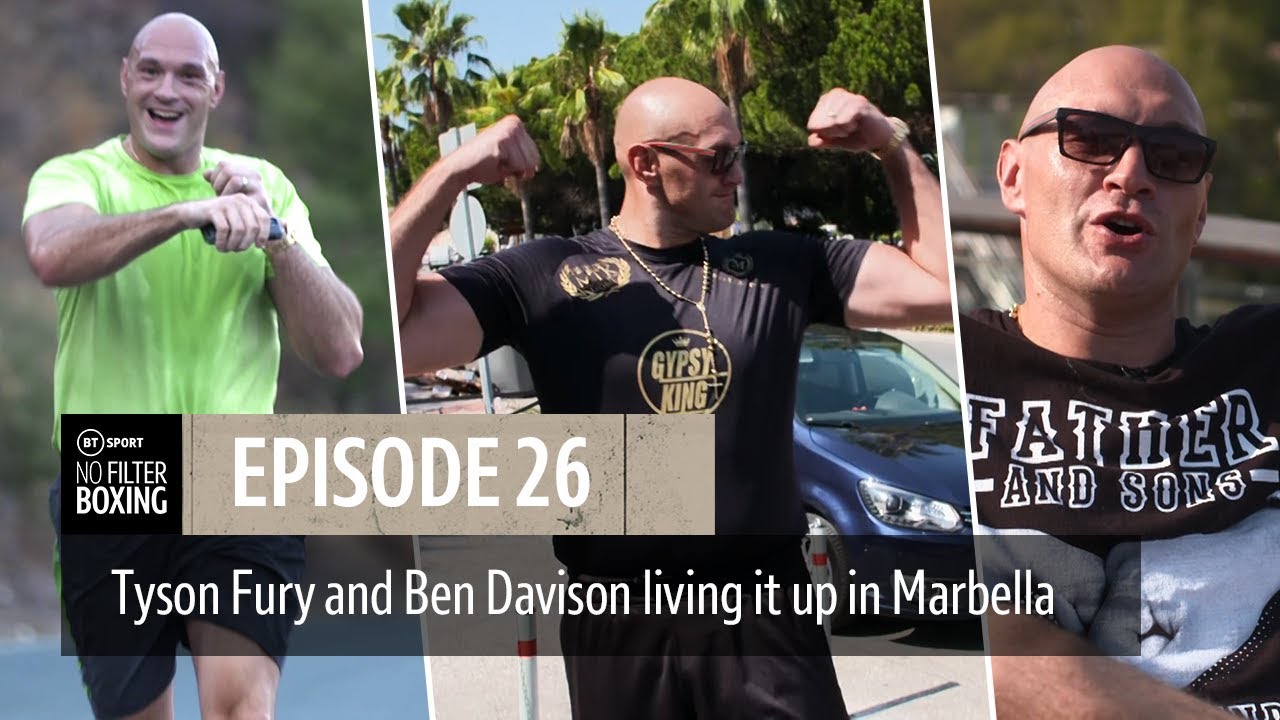 In camp with Tyson Fury and Ben Davison in Marbella | No Filter Boxing background