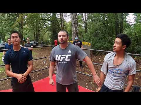 STREETBEEFS SCRAPYARD | BJJ BANDIT VS LENTIL BEAN background