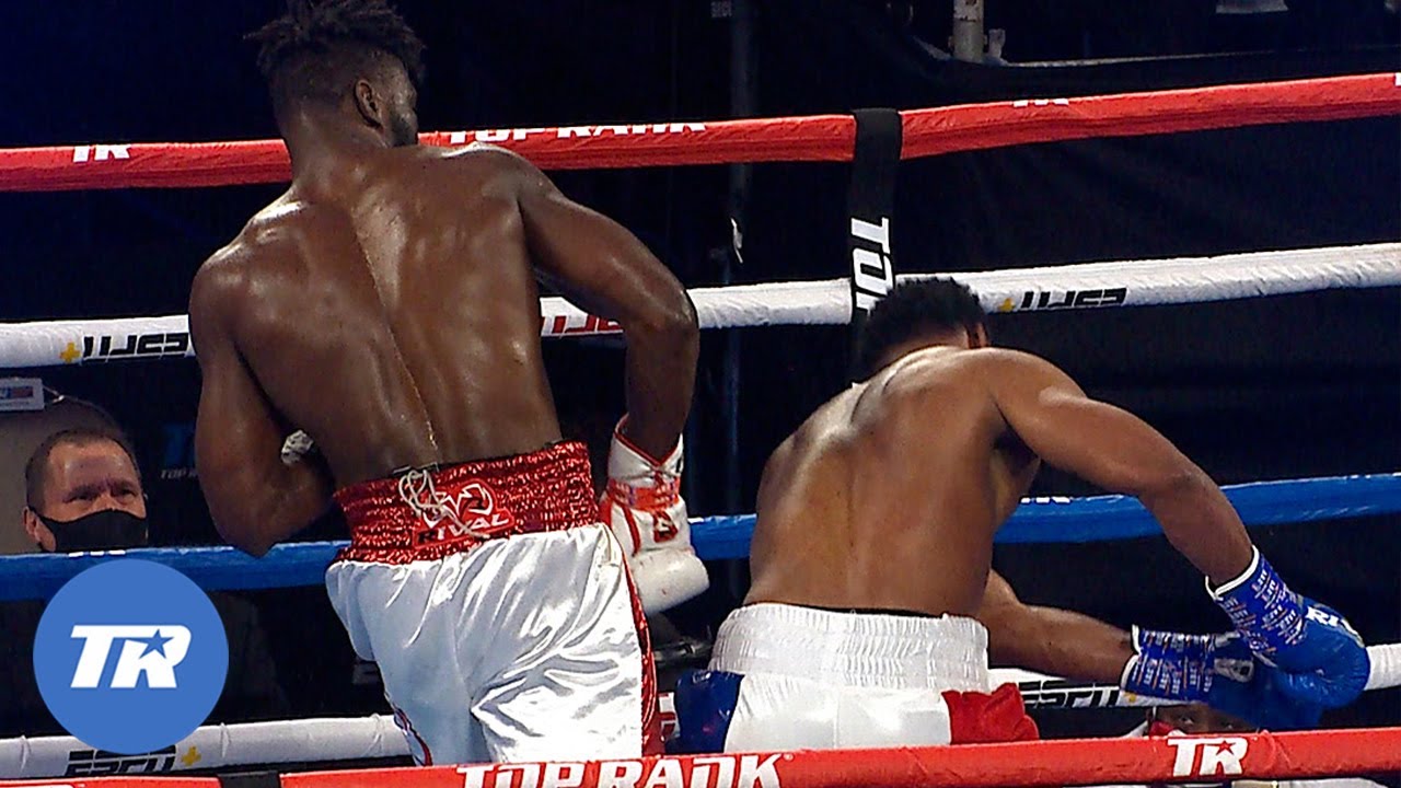 Heavyweight KO That Had Everyone Talking | Ajagba Ends Howard Super Slow Motion | Efe Back Sat ESPN