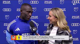 Kevin Denkey FIRST Career Playoff Goal is a GAME WINNER! | 2025 Audi MLS Cup Playoffs background