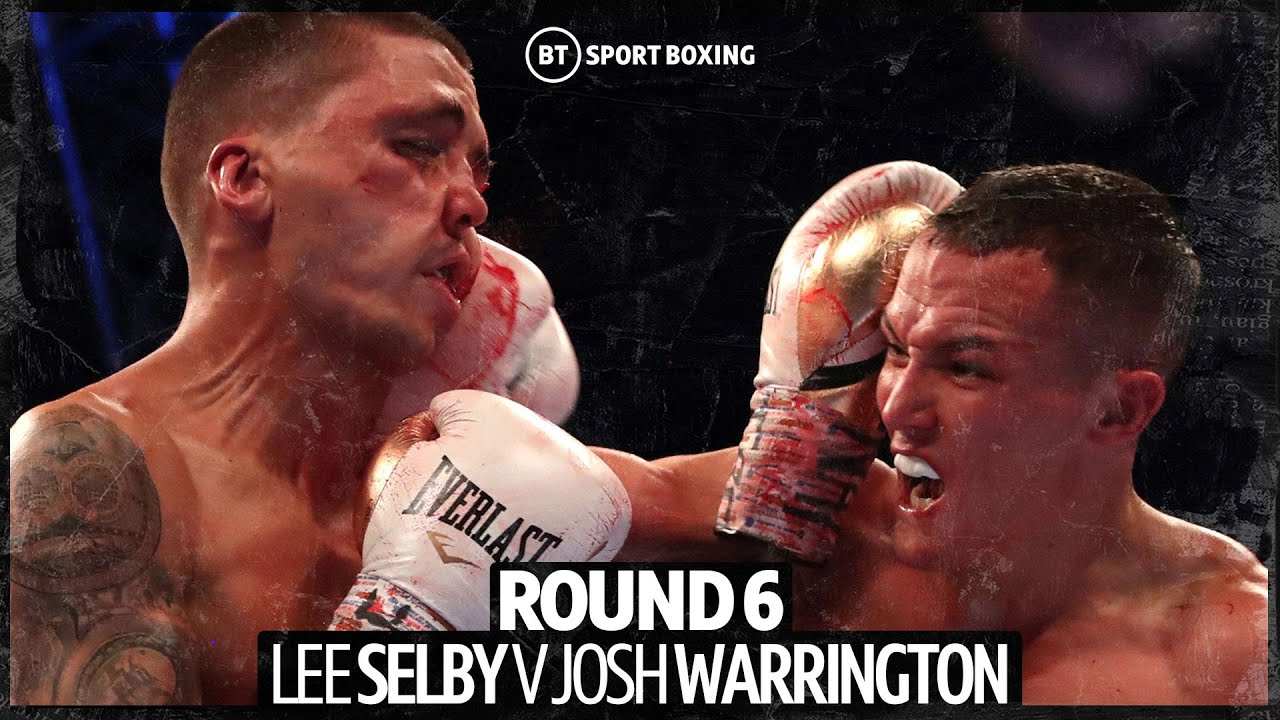 Unreal fight! Josh Warrington v Lee Selby round 6 in full | Classic Boxing Rounds background