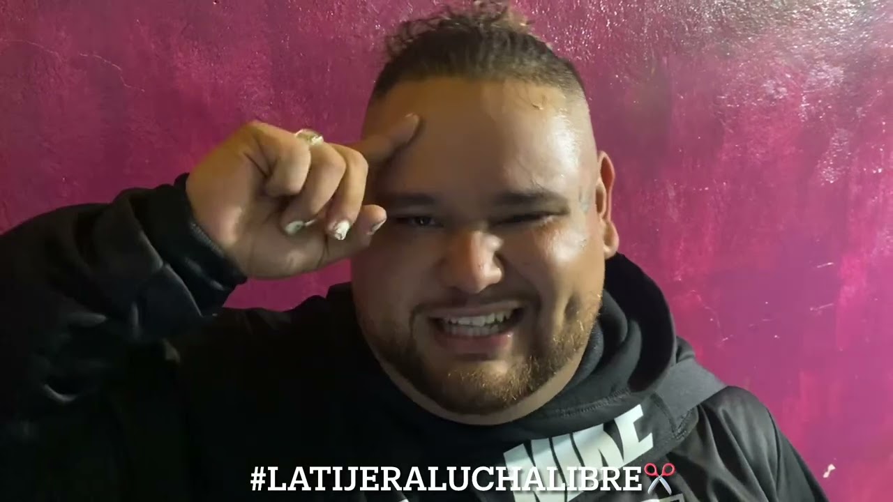 Niño Hamburguesa: Regresando al barrio, mi casa la Arena Neza, con Psycho Clown e Hijo de Dr. Wagner background