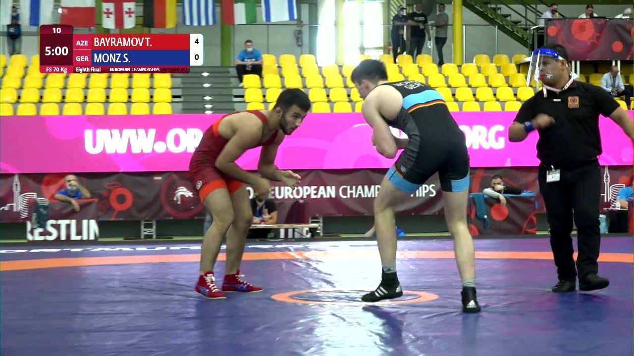 1/8 FS - 70 kg: T. BAYRAMOV (AZE) v. S. MONZ (GER)