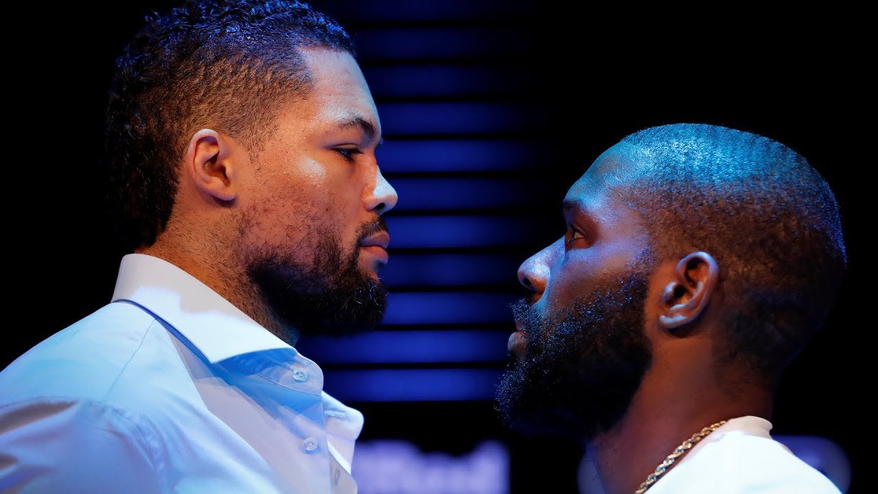 "I’m still gonna take your head off!" Joyce and Jennings push each other during face off backdrop