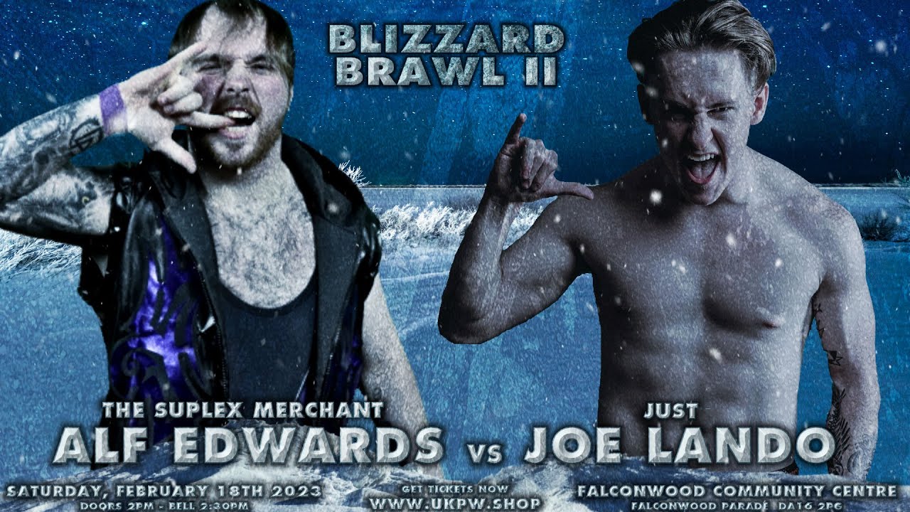 UKPW: FULL MATCH - Alf Edwards vs Joe Lando background