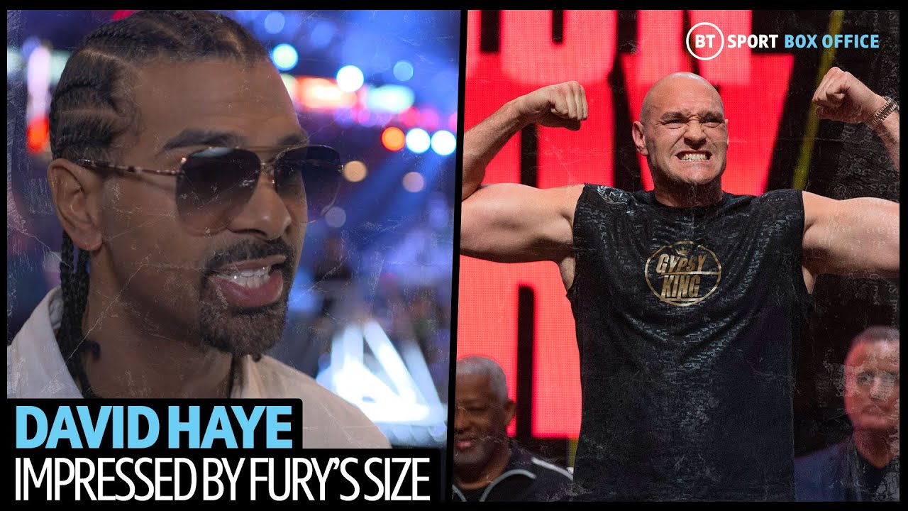 "Fury looks like a new man!" David Haye changes his mind on Wilder v Fury 2 after weigh-ins! background