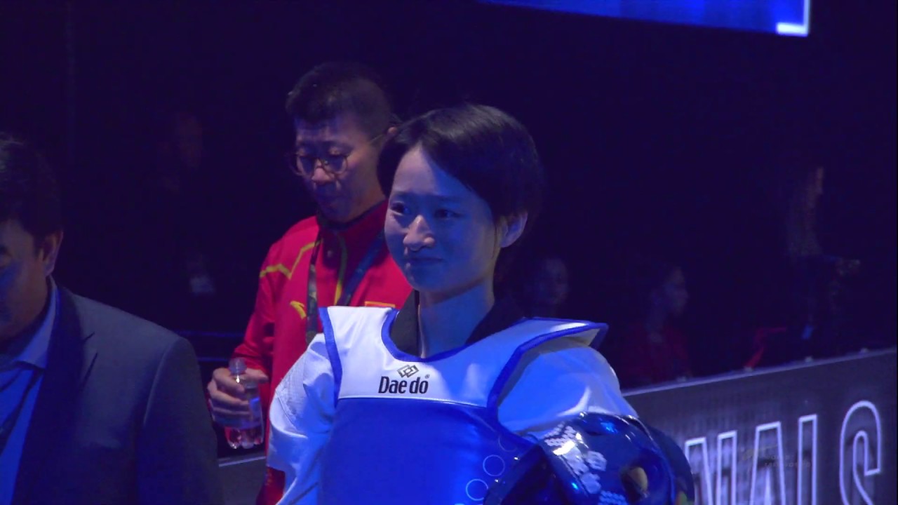 2019 Sofia WT GP SF W 49kg WU Jingyu CHN WENREN Yuntao CHN